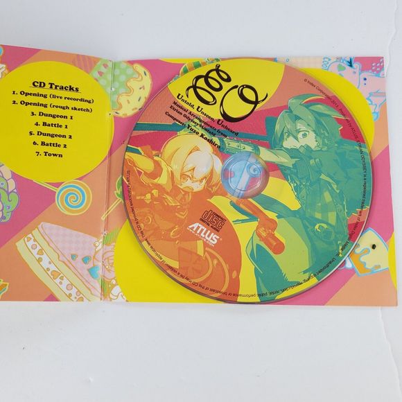 Etrian Odyssey Untold Unseen Unheard Commentary CD Yuzo Koshiro Yuji Himukai - Picture 3 of 10